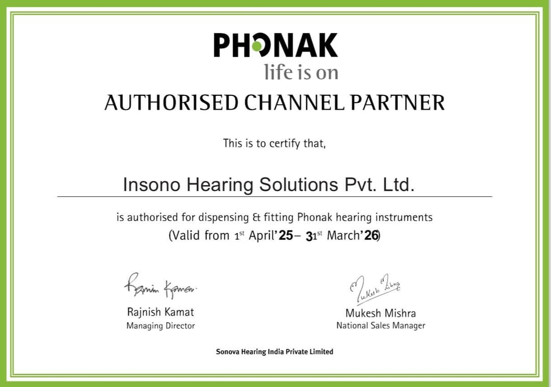 Phonak Certification