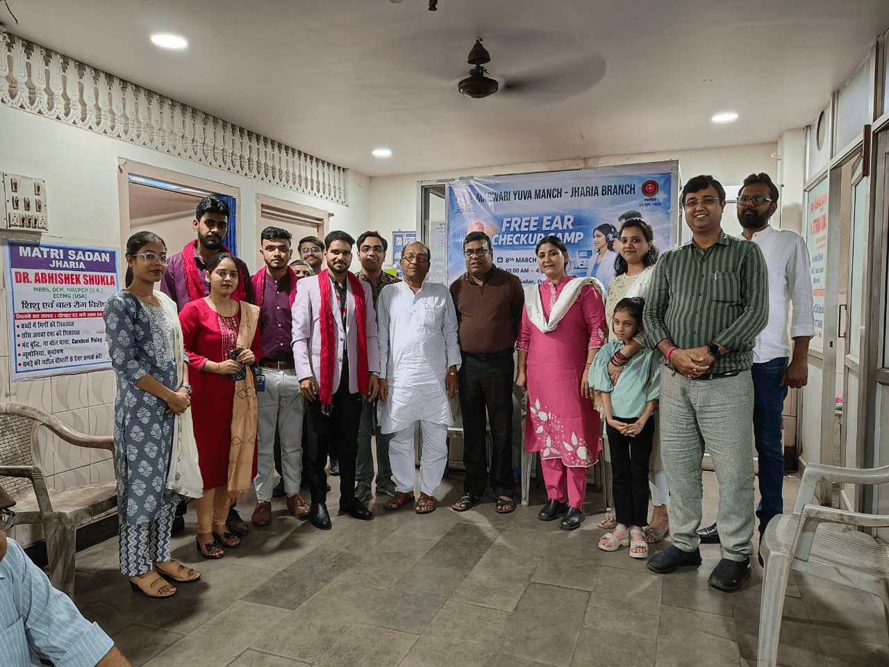 Insono Conducts Free Ear Check-Up Camp at Jharia, Dhanbad in Association with Marwadi Yuva Manch