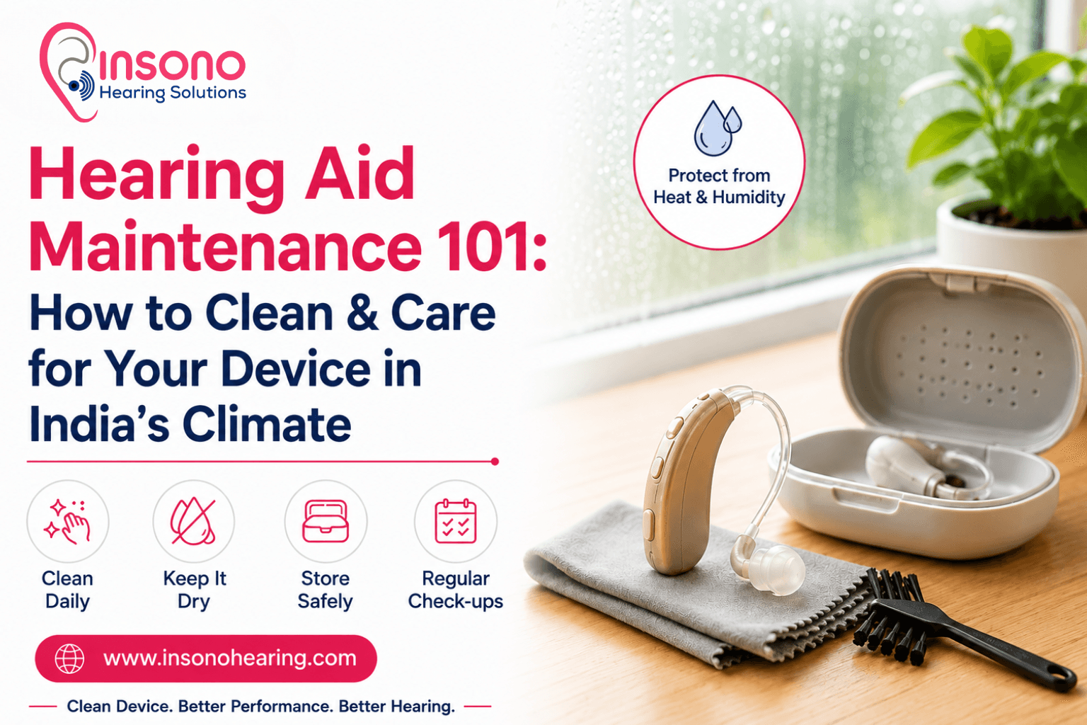 Hearing Aid Maintenance 101: How to Clean & Care for Your Device in India’s Climate