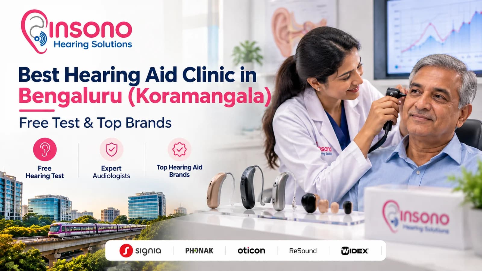 Best Hearing Aid Clinic in Bengaluru (Koramangala): Free Test & Top Brands
